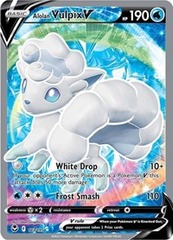 Alolan Vulpix V (Full Art) - 173/195 - Silver Tempest
